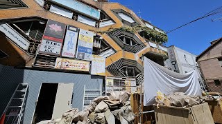 中野駅北口 散歩【4K】- Nakano, iconic buildings in back alleys are starting to disappear