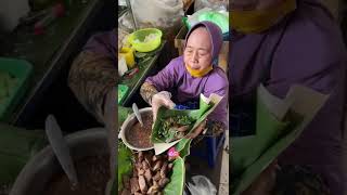 Rujak Kangkung Tersembunyi di Pasar‼️ #kulinersolo