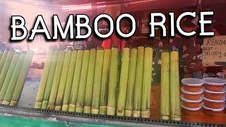 Cooking Rice in Bamboo is a Good Idea - LEMANG RICE