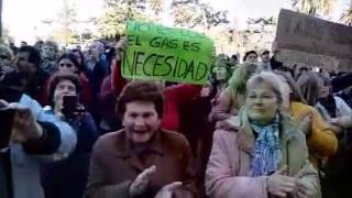 Protesta contra el tarifazo en Junin