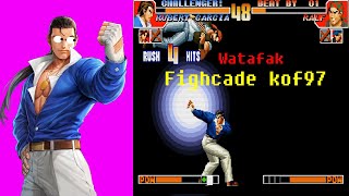 the king of fighters 97 | fighcade kof 97 wtf | game dingdong | arcade | retro robert