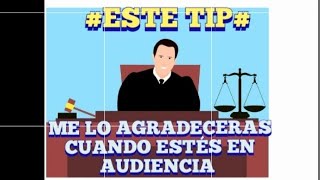 FUNDAMENTO PARA SOLICITAR LA SUSPENSIÓN O El APLAZAMIENTO DE UNA AUDIENCIA (DERECHO PROCESAL PENAL).