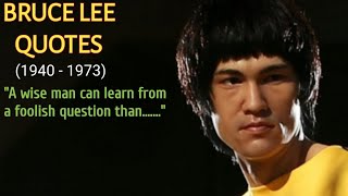 Best Bruce Lee Quotes - Life Changing Quotes By Bruce Lee - Bruce Lee Wise Quotes - Martial Arts Lee