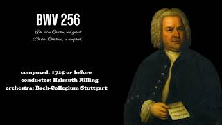 J.S. Bach - BWV 256 (Ah dear Christians, be comforted)