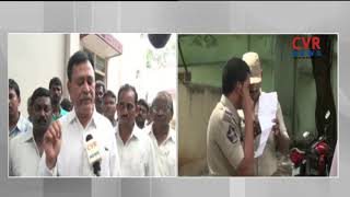 High Tension At Kurnool Quarry Blast Area | Ex MLA Gafoor Visits Quarry | CVR NEWS