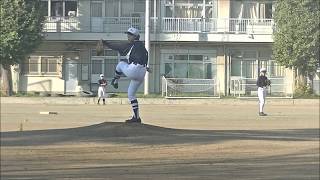 中学野球太郎Vol.25／P112菊地選手vs.本橋未菜投手（和光市立大和中）