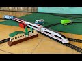 Найти и собрать игрушечный дизельный поезд long car classic train toys rail king