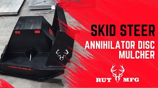 Skid Steer Annihilator Disc Mulcher