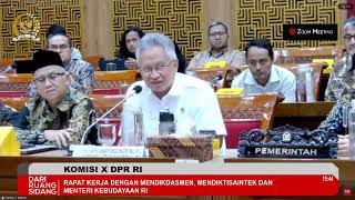 BREAKING NEWS - KOMISI X DPR RI RAKER DENGAN PEMERINTAH