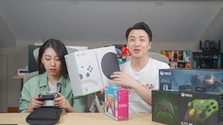 『318』 VLOG「带媳妇上头系列」微软XBOX超级大礼包开箱 Series X《光环无限》限定版