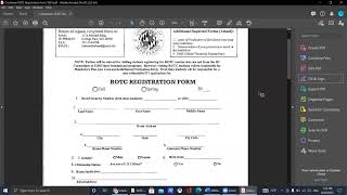 How to Register for ROTC