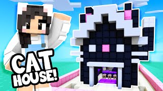💜Minecraft CAT Mob House Challenge!