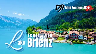 Lake Brienz, Iseltwald🇨🇭- Switzerland by Drone 4K Cinematic Footage | DJI Mini 2