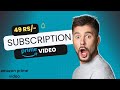 Amazon Prime video Free subscription | How to buy prime video subscription | Hindi review