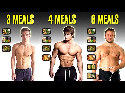 How many meals do bodybuilders eat a day?