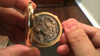 Patek Philippe minute repeat carillon (3) 百達翡麗三問鐘樂錶