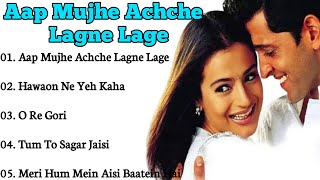 || Aap Mujhe Achcha Lagne Lage Movie Song All | Hrithik Roshan & Amisha Patel | ALL TIME SONGS ||