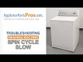 Washing Machine Spin Cycle Slow - Top 4 Problems and Fixes - Top-Loading and Side-Loading Washers