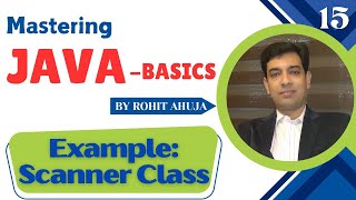 Example 1: Input and Output in Java using Scanner Class