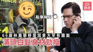 66歲林嘉華移居加拿大罕有露面　滿頭白髮身材勁瘦有網民認唔到｜01娛樂｜林嘉華｜加拿大｜倫敦唐人街