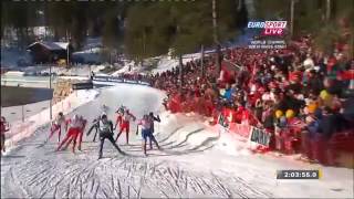 Petter Northug Vs Dario Cologna Men S 50km At World Championship 2011 Oslo (Holmenkollen)