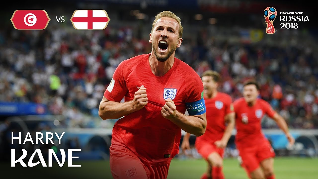 Harry KANE Goal 2 - Tunisia V England - MATCH 14 - YouTube