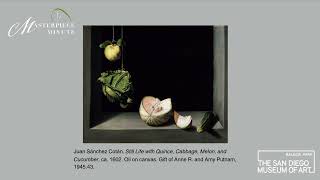 Episode 33: Still Life with Quince, Cabbage, Melon, and Cucumber by Juan Sánchez Cotán