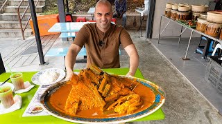 🇲🇾 Street food in Malaysia - HUGE FISH HEAD + Street food tour in Kuala Lumpur,