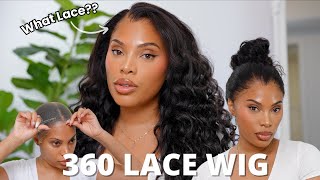 The Most Realistic Wig Ever | 360 Lace Wig Install | High Bun Tutorial✨  #luvmehair #hair