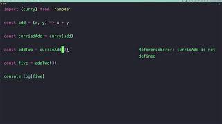 How to Curry with Javascript and Ramda