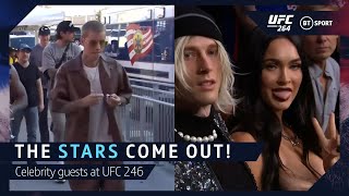 The stars come out for UFC 264! Celebrities attend Dustin v Conor III