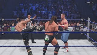 WWE 2k23 John Cena vs Triple H vs Shawn Michaels - WWE Title Match: Survivor Series 2009