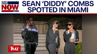 Sean 'Diddy' Combs seen for first time since raid, photographed in Miami | LiveN