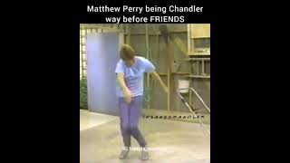 Matthew Perry being Chandler way before FRIENDS