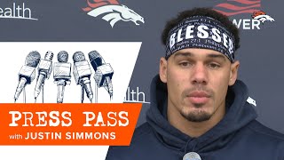 Justin Simmons: 'We have a heck of an opportunity this Sunday'
