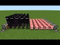 enderman + pigs = ??? #shorts