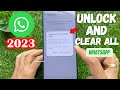 How to Unlock and Clear all Locked WhatsApp Chats at once || A Big Update to WhatsApp!
