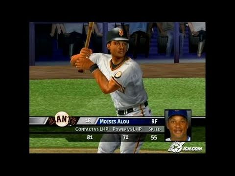 MVP Baseball 2005 GameCube Gameplay - Can't hit this. MVP Baseball 2005 GameCube Gameplay - Can't hit this.
