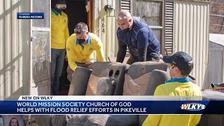 World Mission Society Church of God helps with flood relief efforts in Pikeville, KY