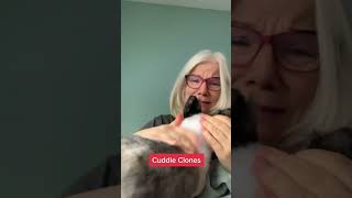 Emotional unboxing - unconditional love 🥹❤️ #cuddleclones #customstuffedanimal #cat #catlover