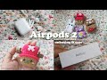 Unboxing Airpods 2 🍎 + Crochet case | Changplai.Ploy