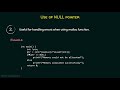 understanding the null pointers