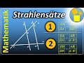 Strahlensätze - Vierstreckensätze - www.mathe-physik-technik.de