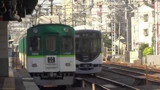 京阪13000系13021F試運転　野江通過