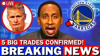 JUST CONFIRMED! 5 BIG TRADES FOR THE WARRIORS! CHANGES NEEDED IN THE GSW! GOLDEN STATE WARRIORS NEWS