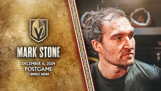 Mark Stone Postgame 12/6: A Good Team Win!