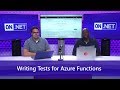 Writing Tests for Azure Functions