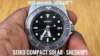 Just another “homage”? Seiko Prospex Compact Solar Review