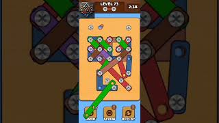 Nuts X Bolts and Screw Puzzle Level 73