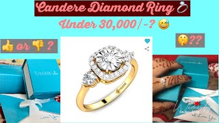 Candere Diamond Ring Review ♥️ |Miracle Diamond Ring| Kalyan Jewellery |Under ₹30,000 Only|